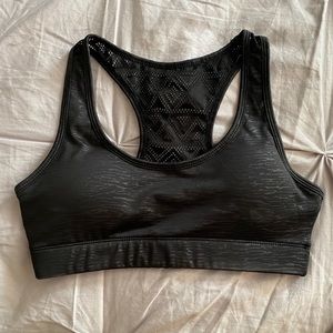 ZYIA Active Black Bomber Bra